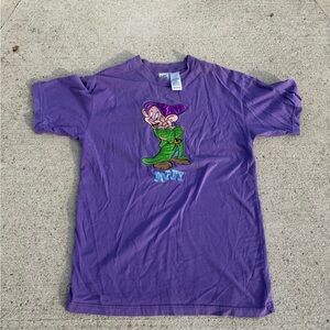 Vintage Embroidered Dopey TShirt
